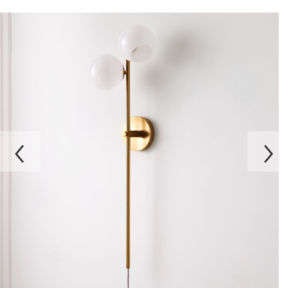 West Elm sconce